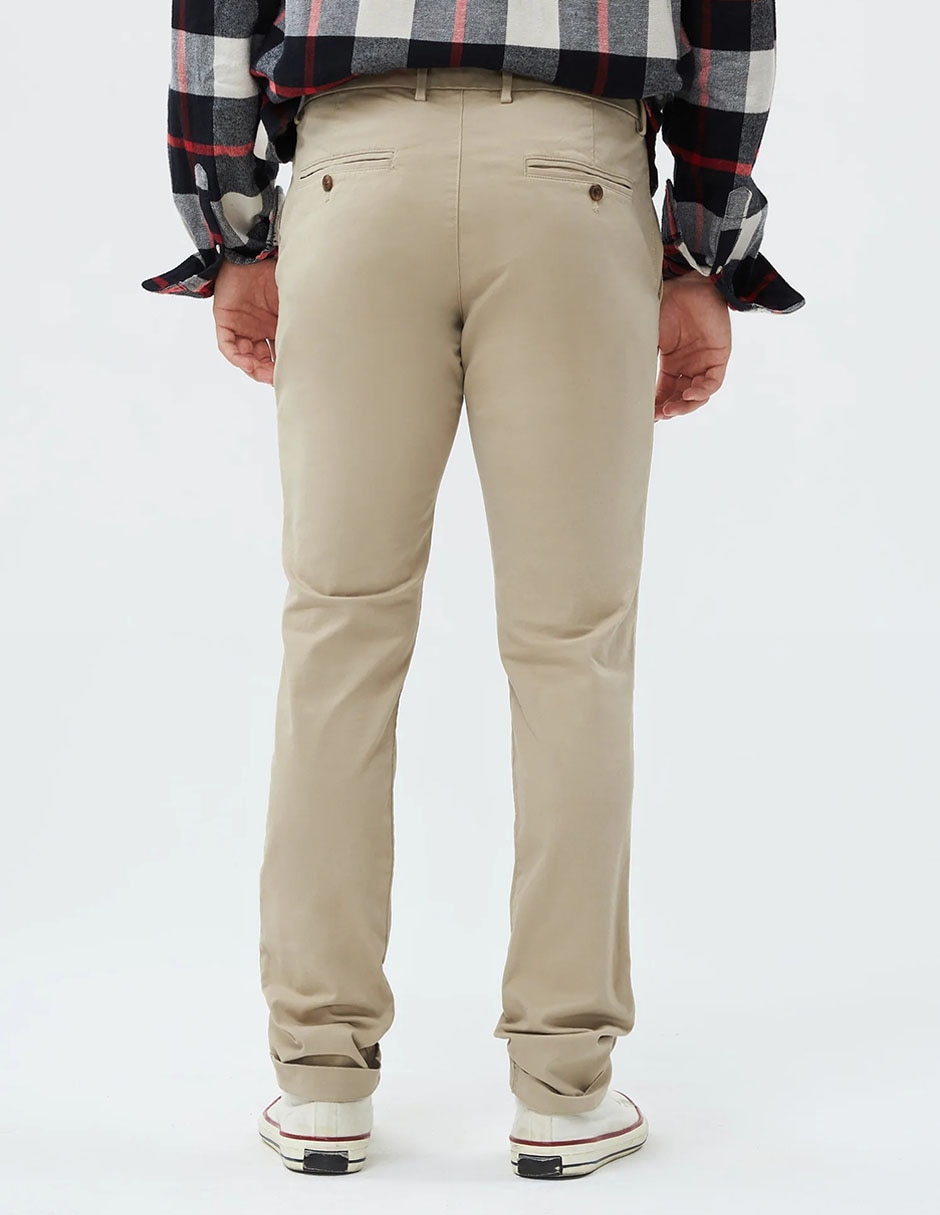 Pantalón casual Chino Slim para hombre