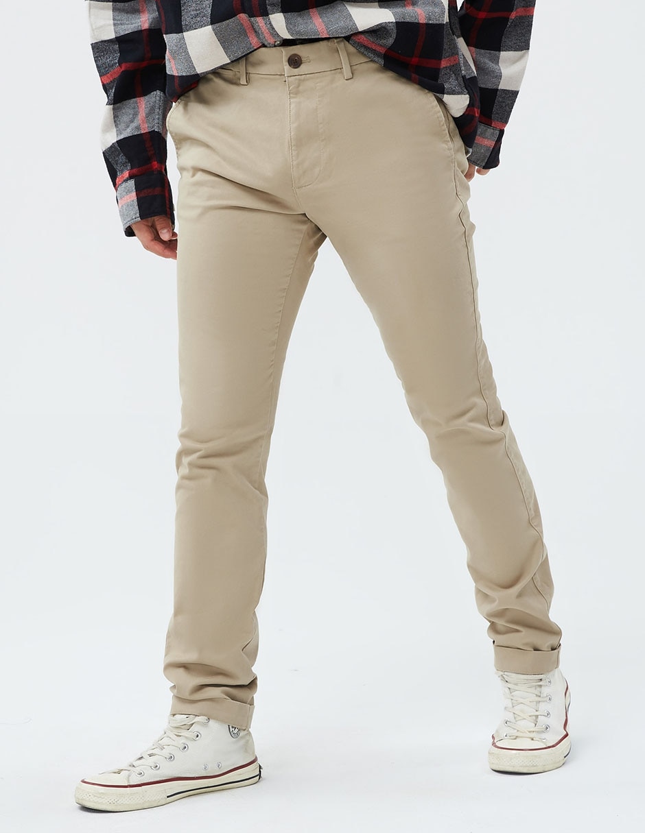 Pantalón casual Chino Slim para hombre