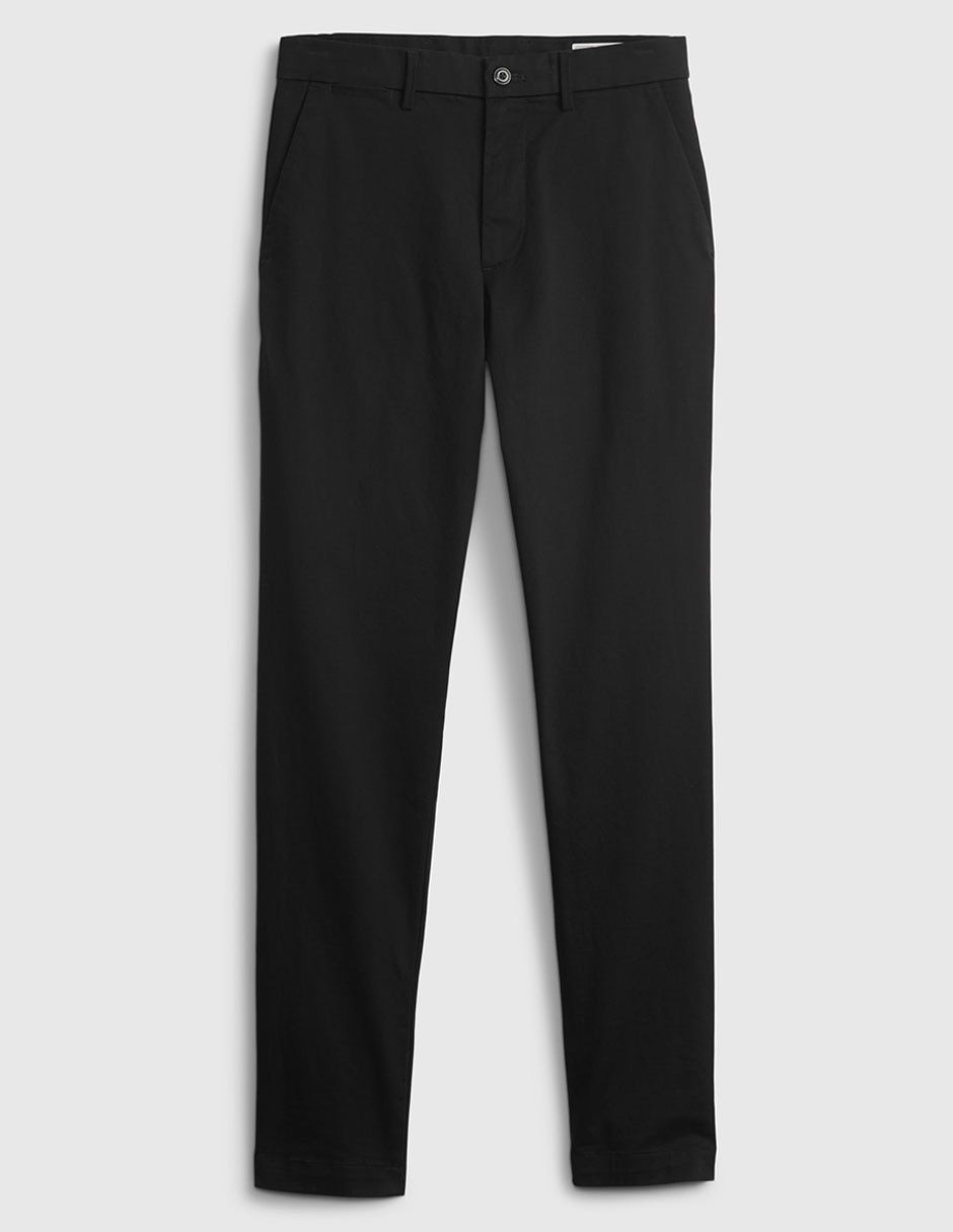 Pantalón chino slim de algodón para hombre 6