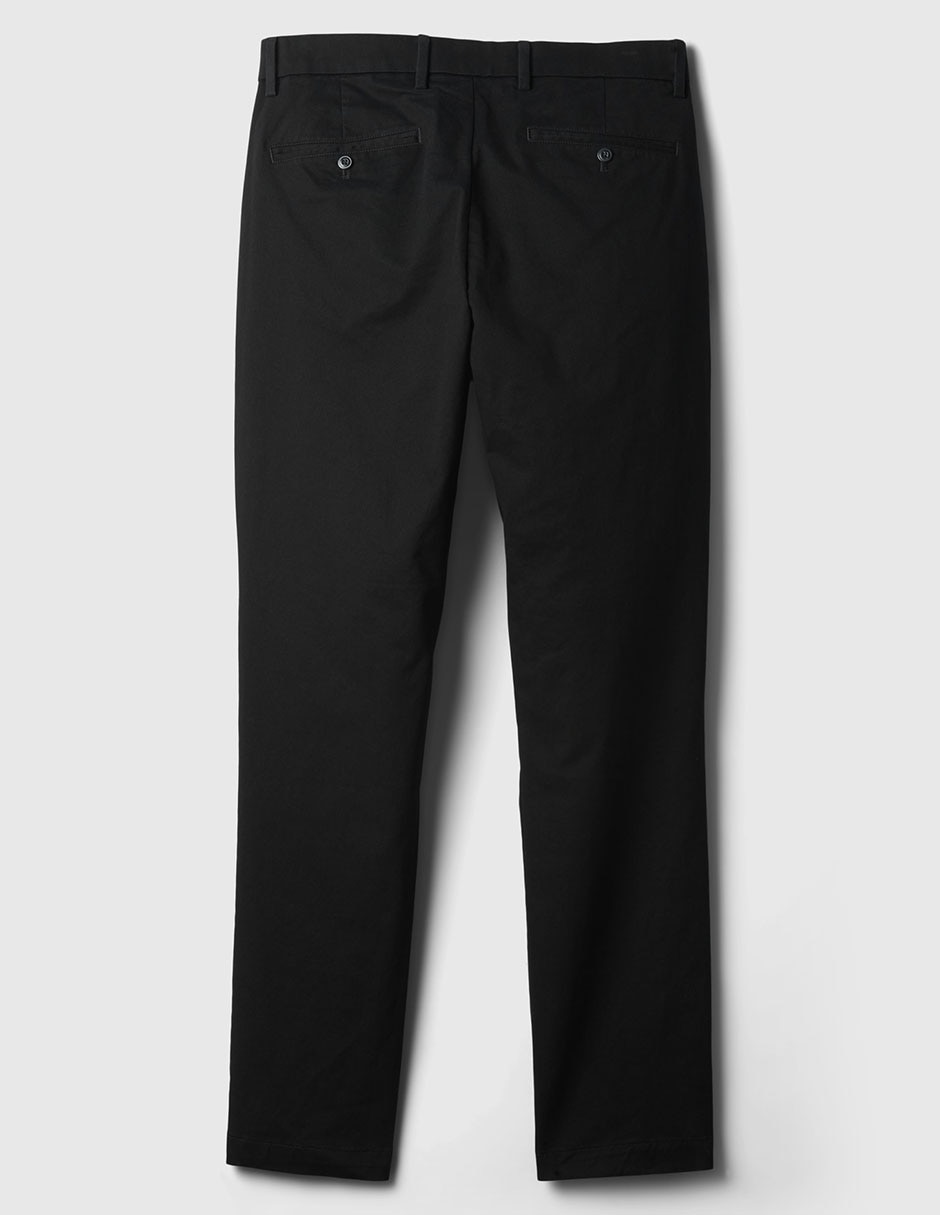 Pantalón chino slim de algodón para hombre 8