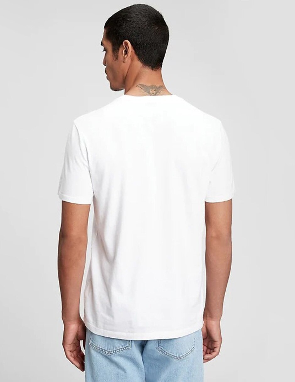 Playera cuello redondo para hombre 2