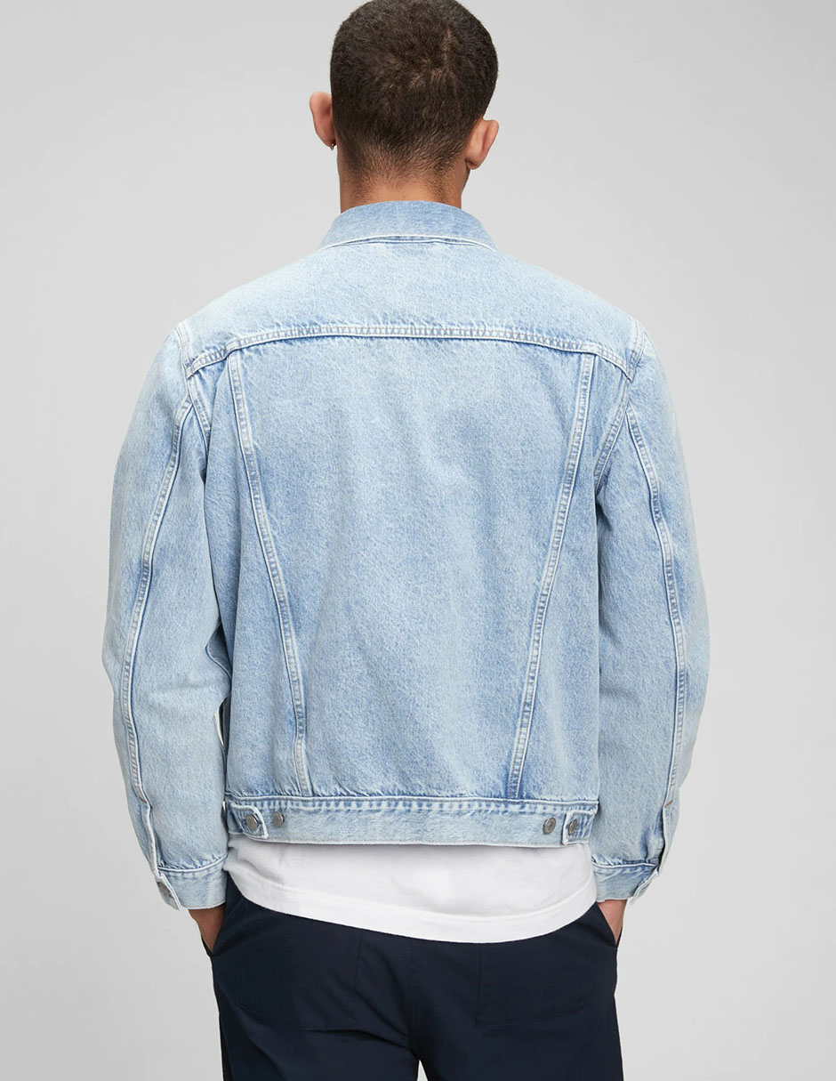 Chamarra casual con bolsillos para hombre 4