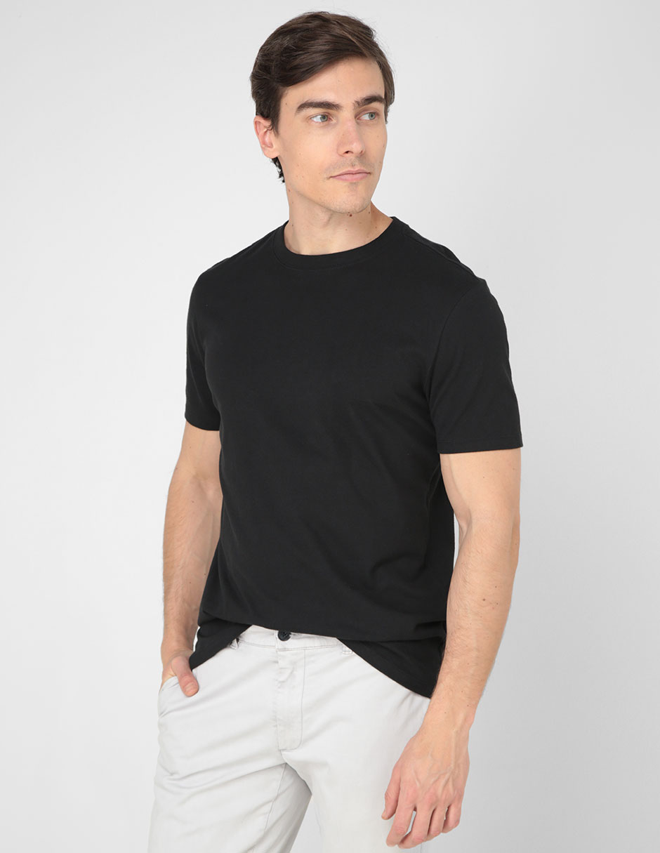 Playera cuello redondo para hombre