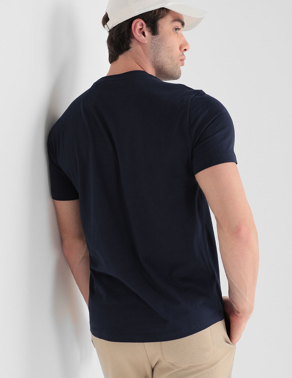 Playera cuello redondo para hombre 4
