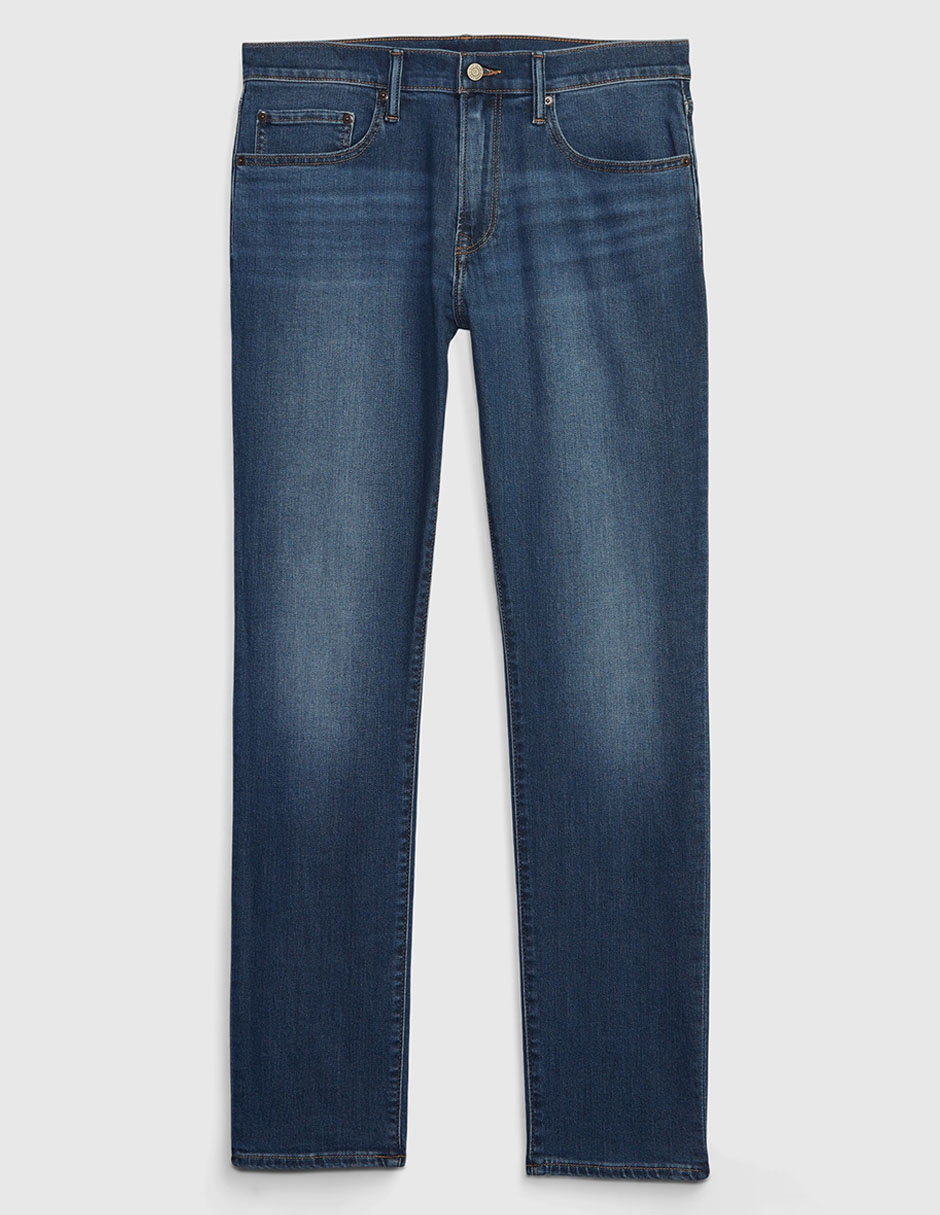 Jeans slim lavado stone wash para hombre