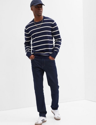 Jeans slim lavado obscuro para hombre Jeans slim lavado obscuro para hombre