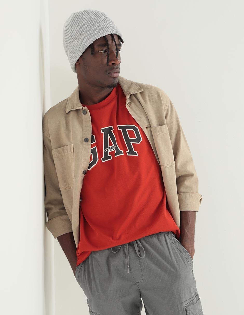 Playera cuello redondo para hombre