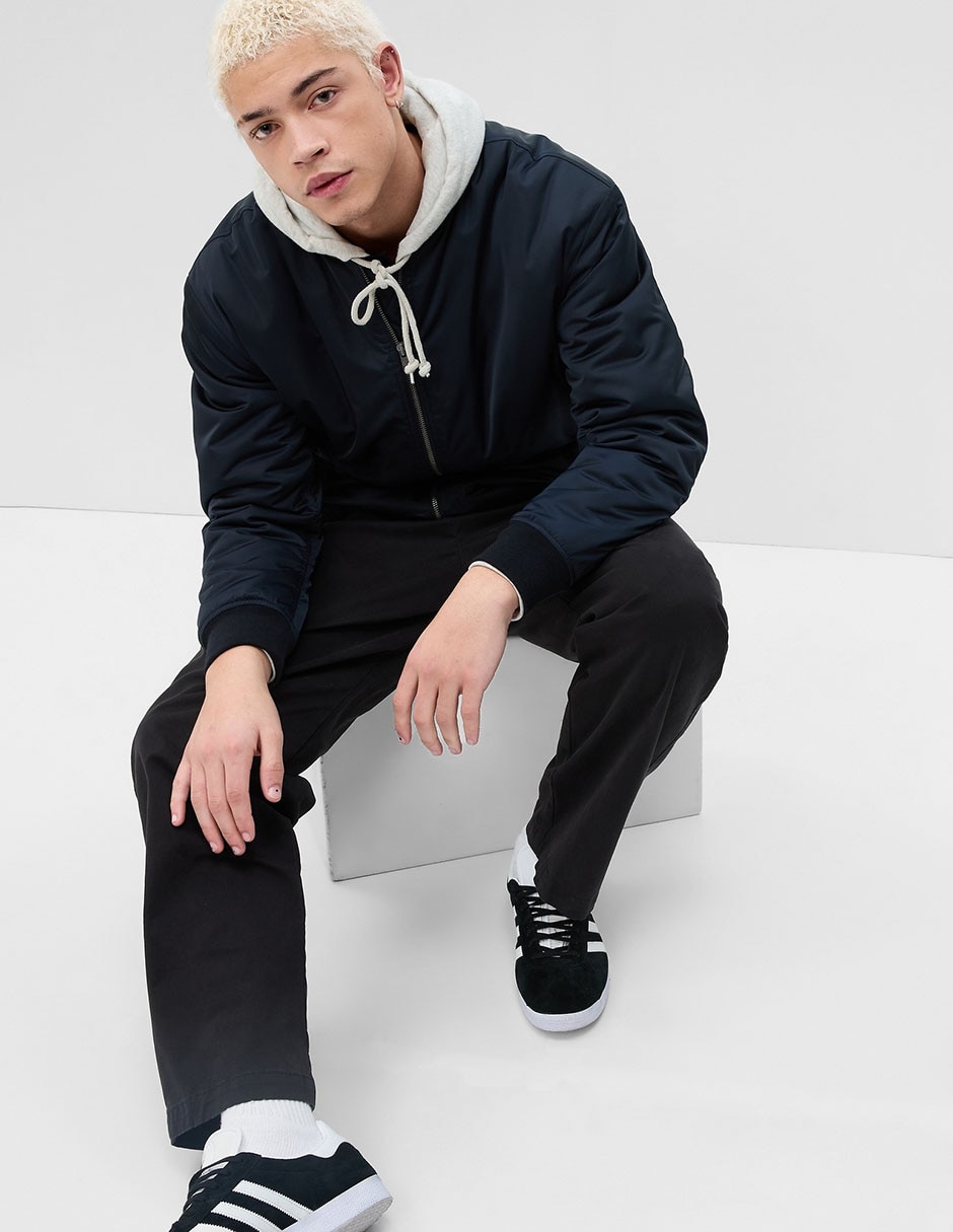 Pantalón chino slim de algodón para hombre 2