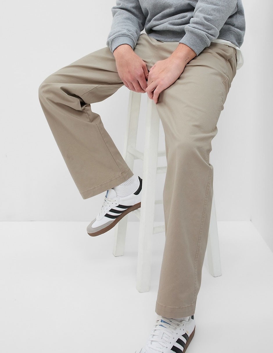 Pantalón chino slim de algodón para hombre Pantalón chino slim de algodón para hombre