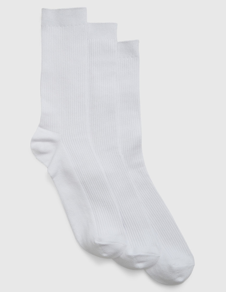 Set de calcetín de algodón para hombre 3 pares
