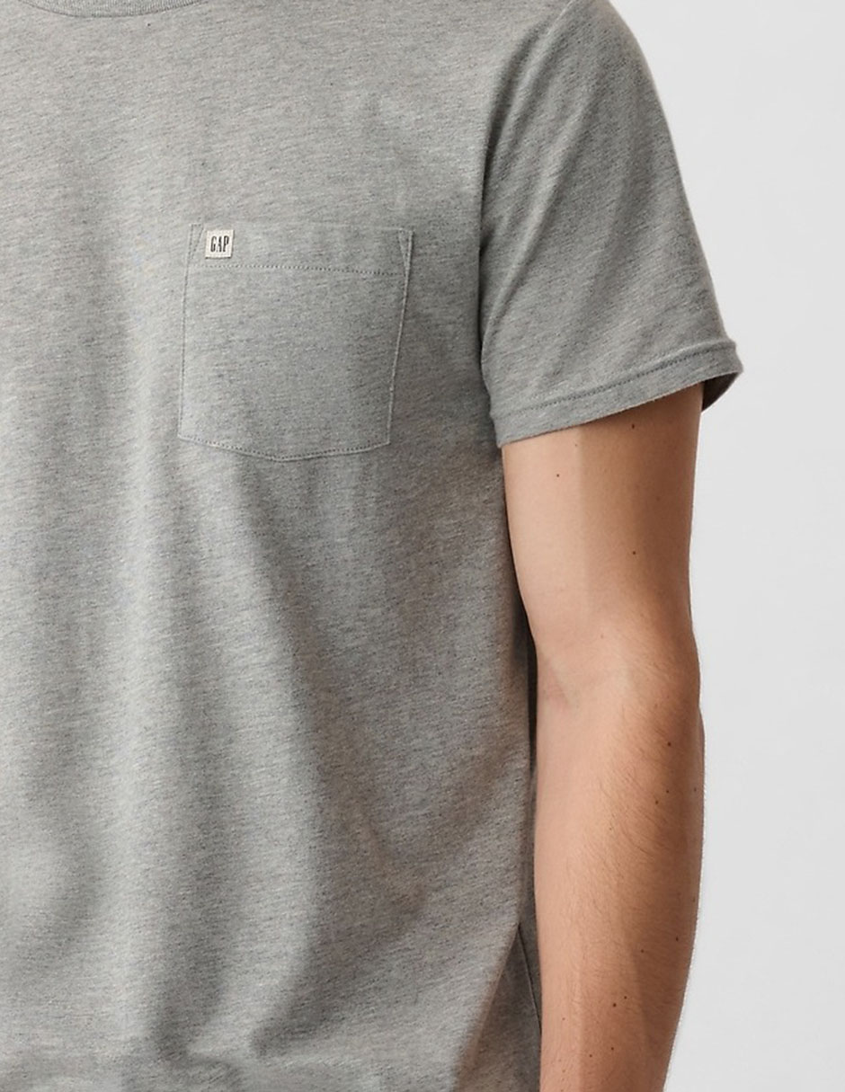 Playera cuello redondo para hombre 2