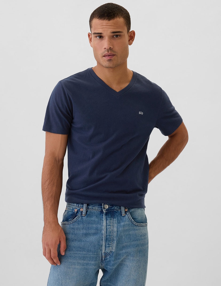 Playera cuello v para hombre Playera cuello v para hombre