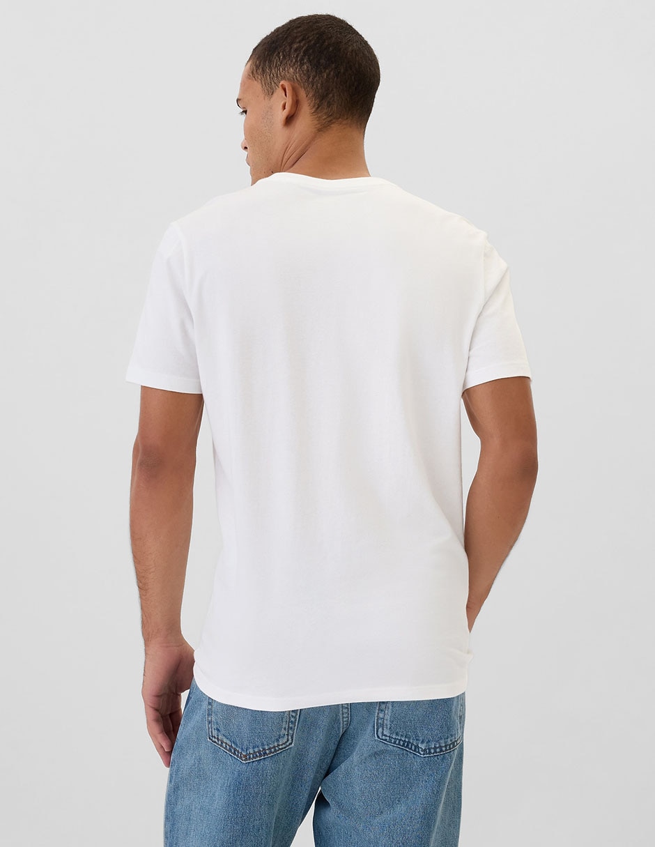 Playera cuello redondo para hombre 2