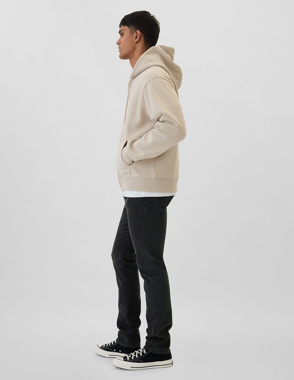 Jeans slim lavado obscuro para hombre
