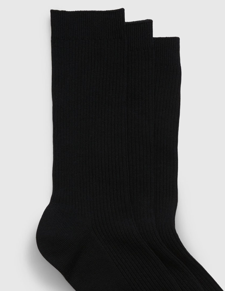 Set de calcetín de algodón para hombre 3 pares 2