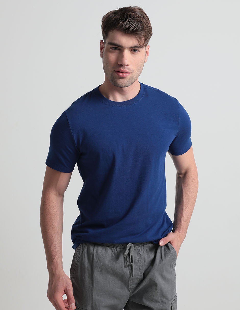 Playera cuello redondo para hombre Playera cuello redondo para hombre