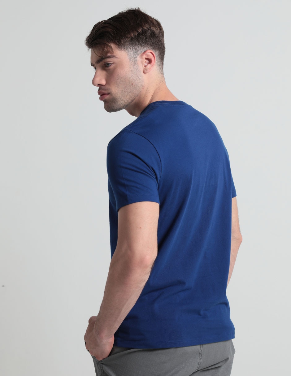 Playera cuello redondo para hombre