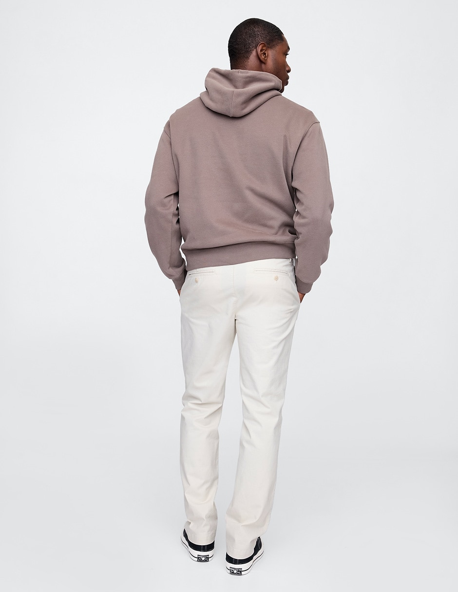 Pantalón straight de algodón para hombre
