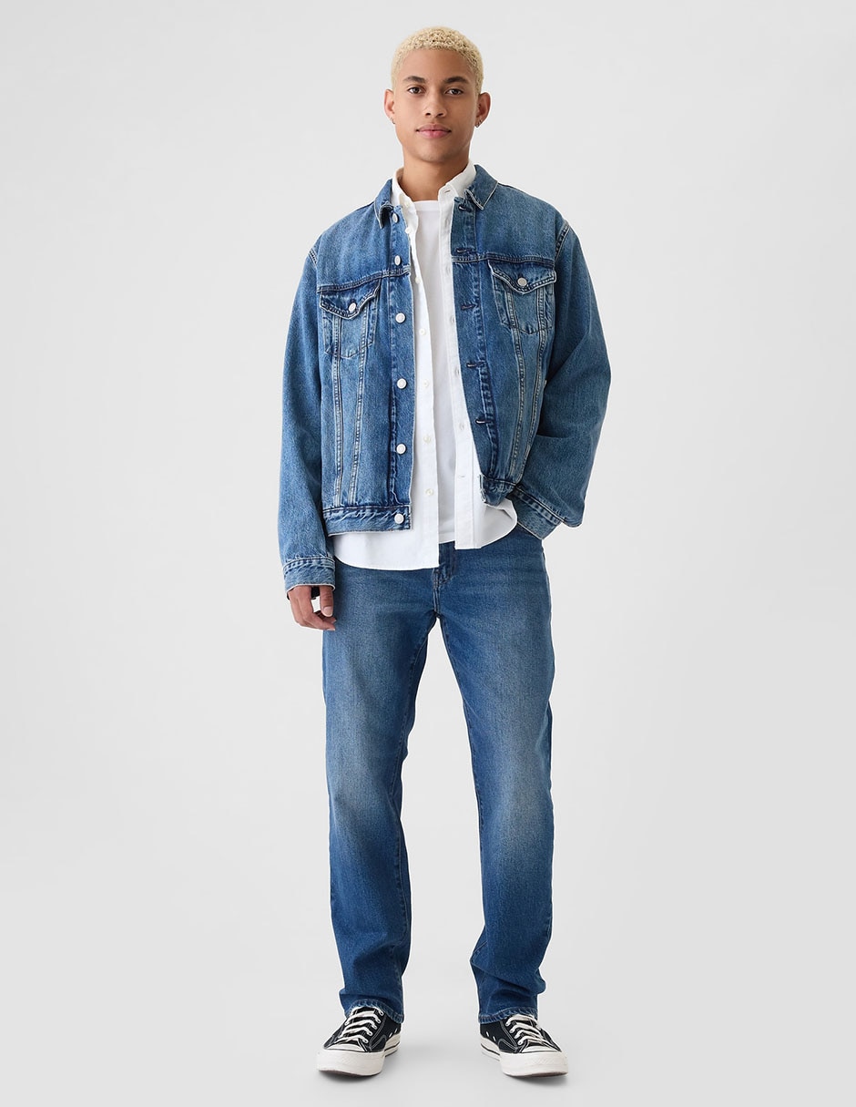 Jeans straight para hombre