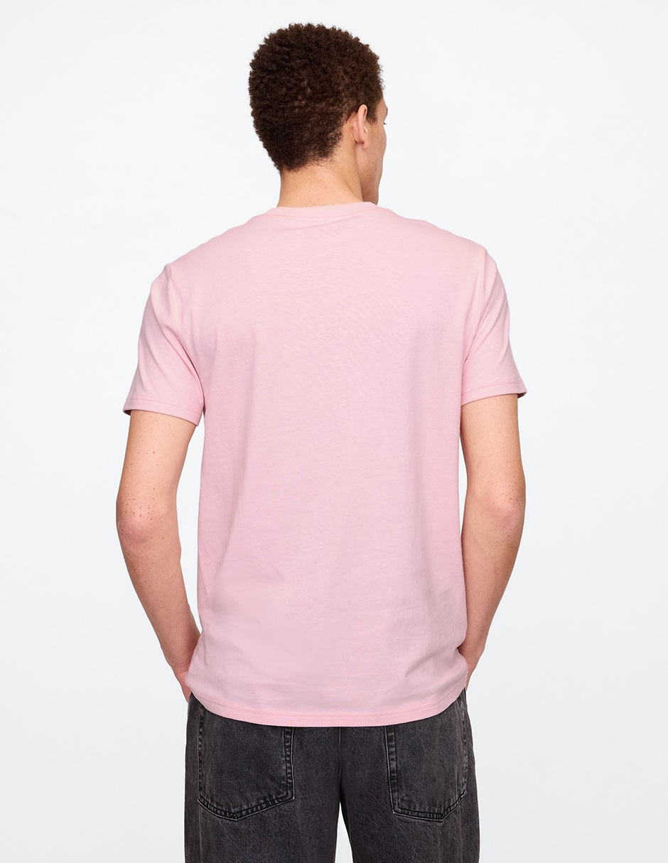 Playera cuello redondo para hombre