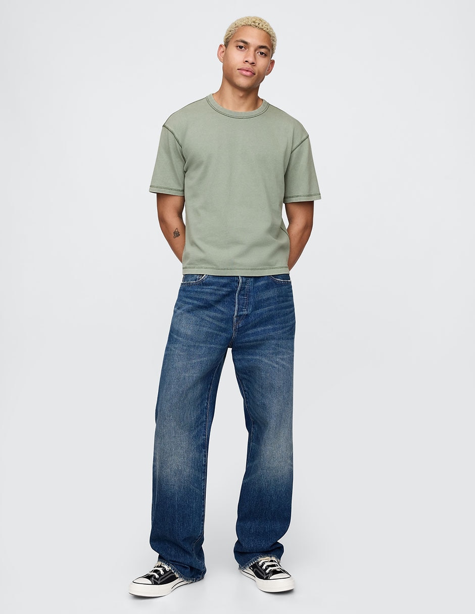 Playera cuello redondo para hombre 5