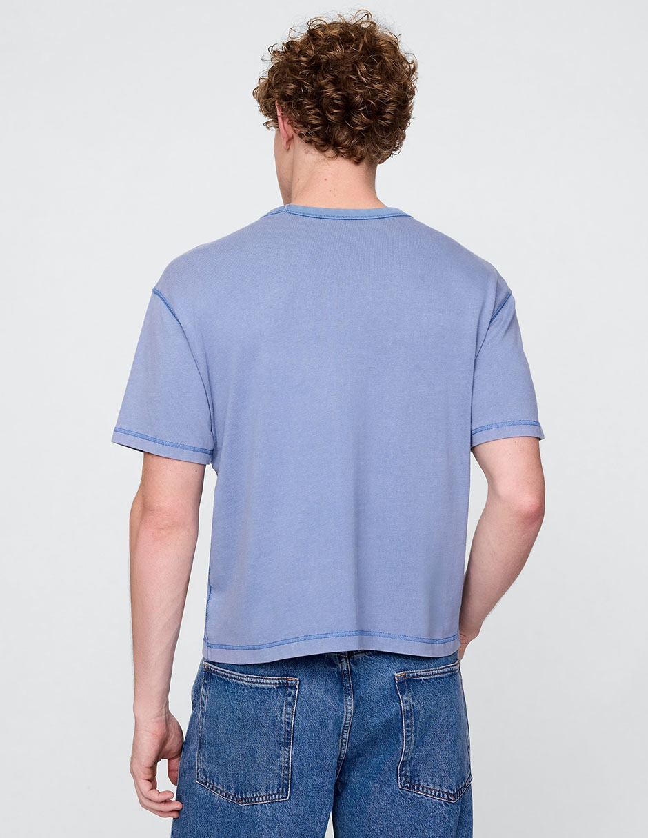 Playera cuello redondo para hombre 2