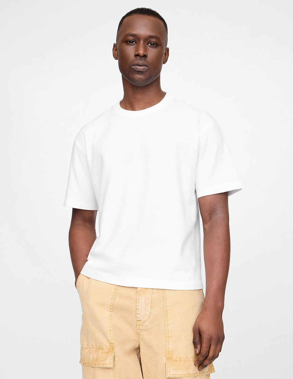 Playera cuello redondo para hombre