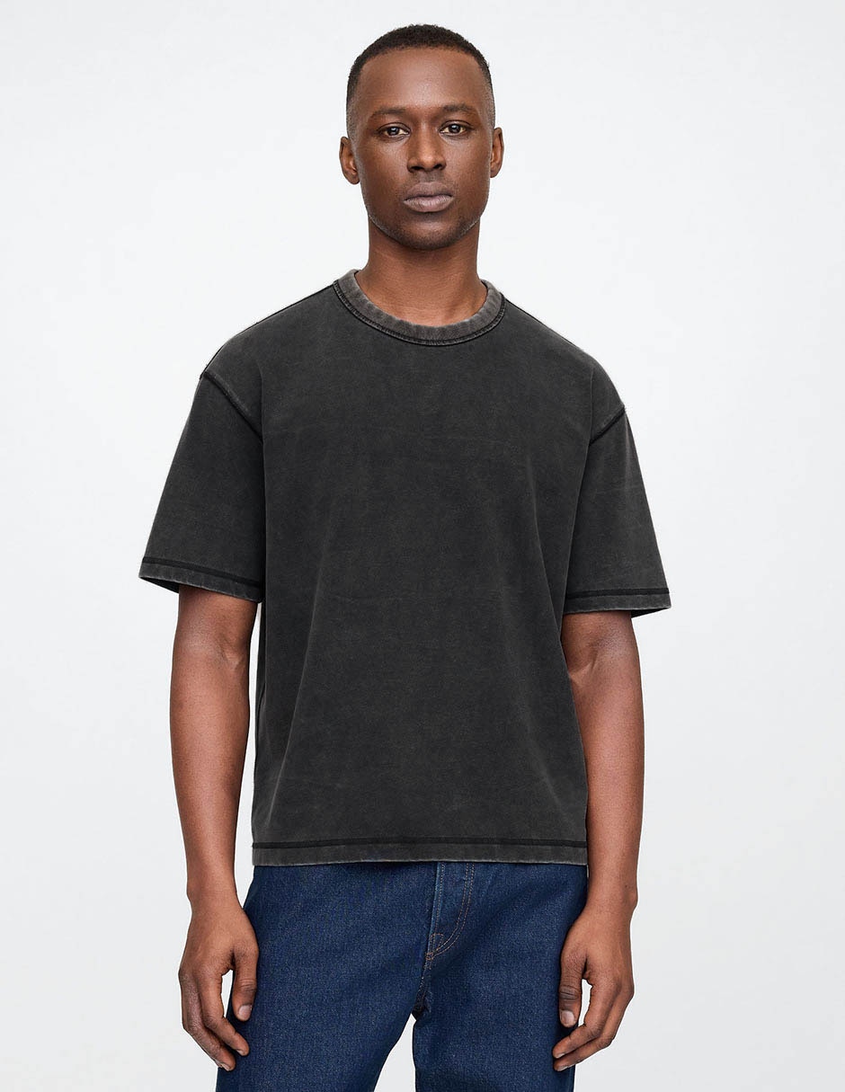Playera cuello redondo para hombre