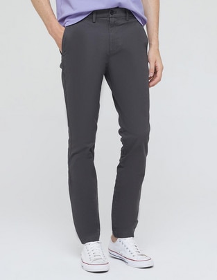 Pantalón casual chino skinny para hombre