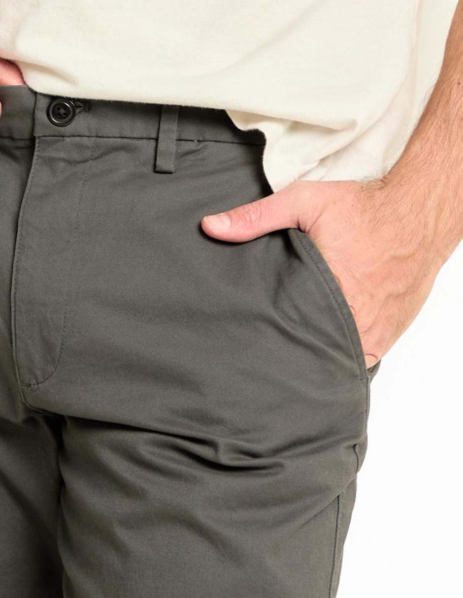 Pantalón straight de algodón para hombre 4