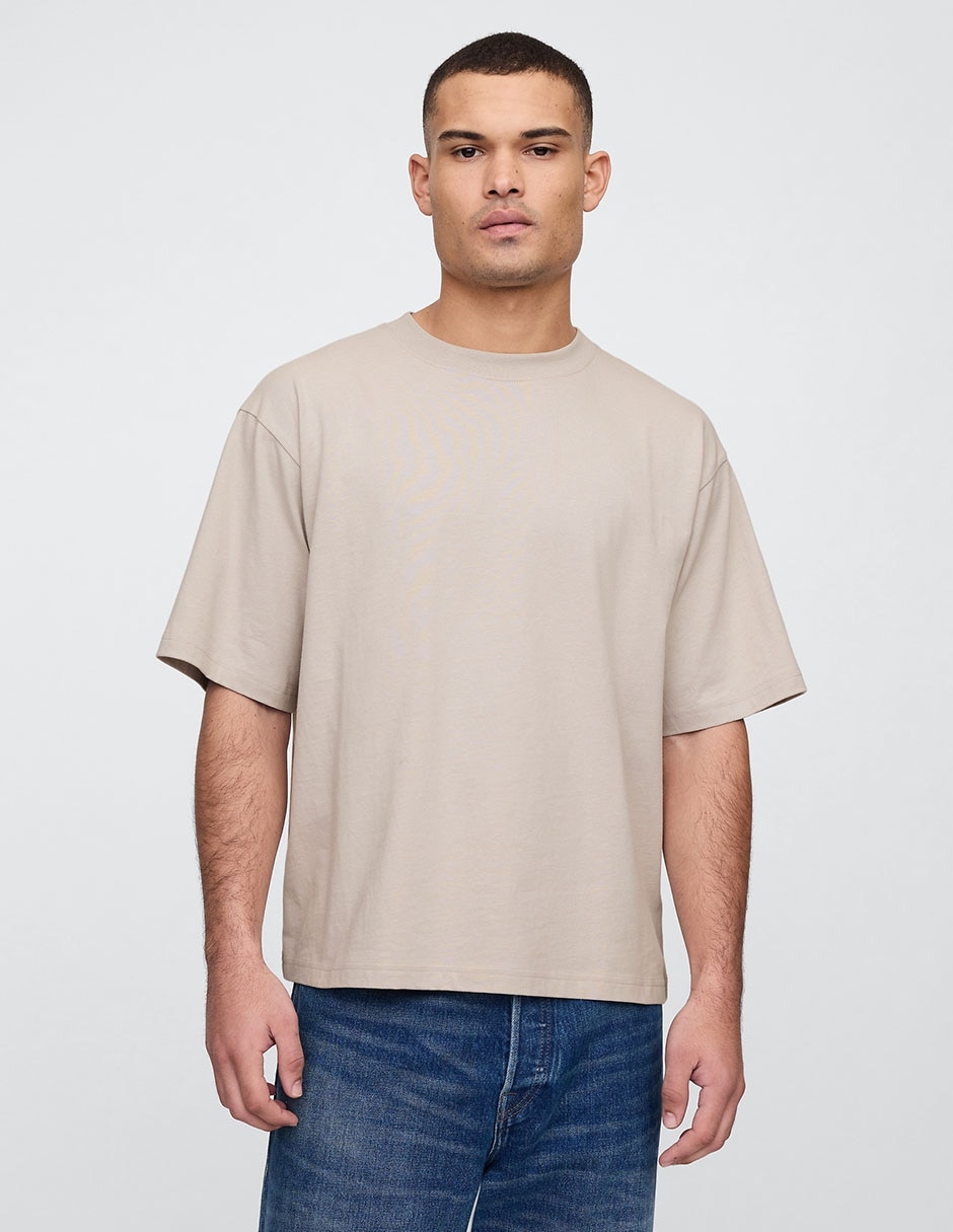 Playera cuello redondo para hombre 1