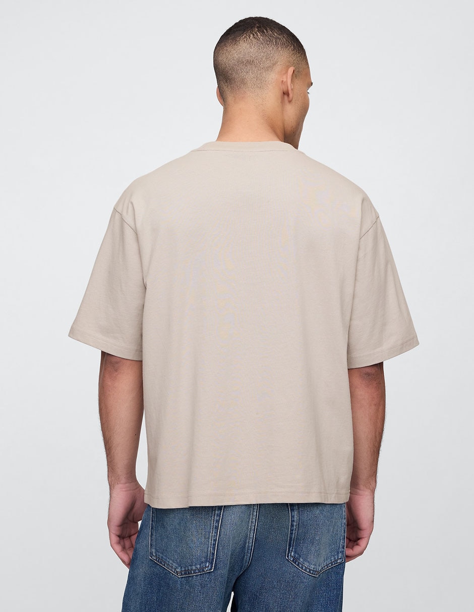 Playera cuello redondo para hombre 2