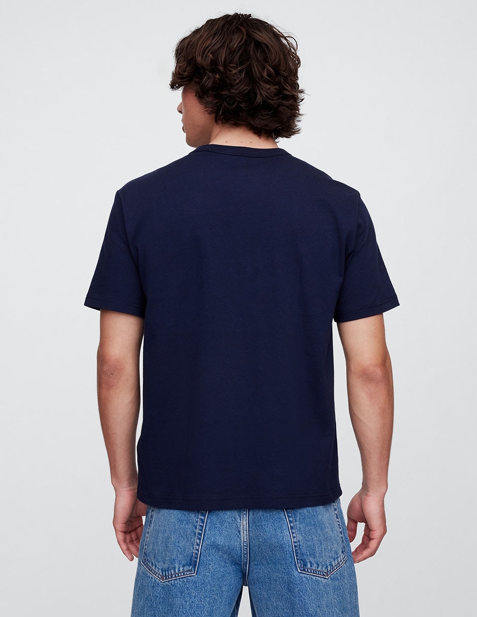 Playera cuello redondo para hombre