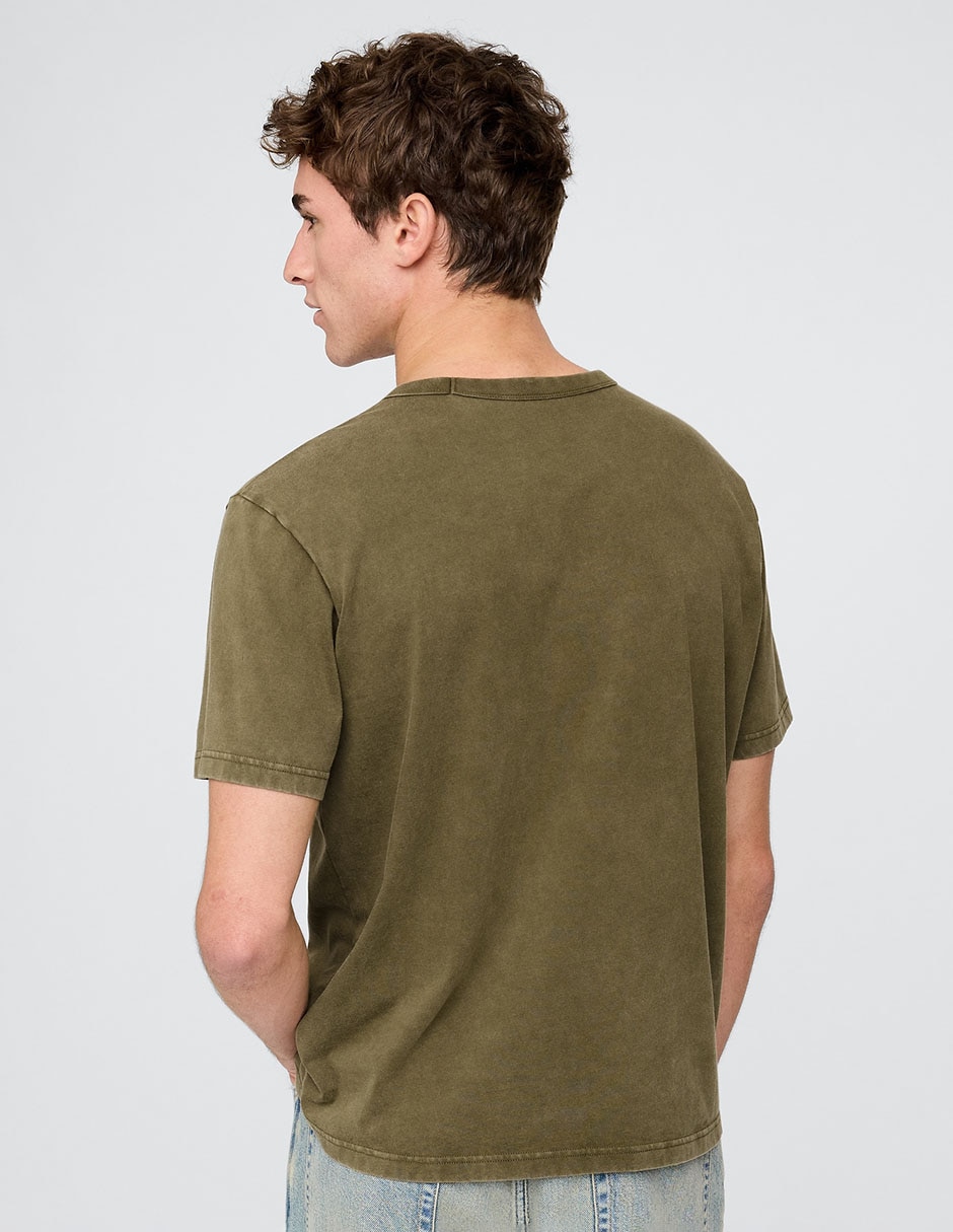 Playera cuello redondo para hombre 2