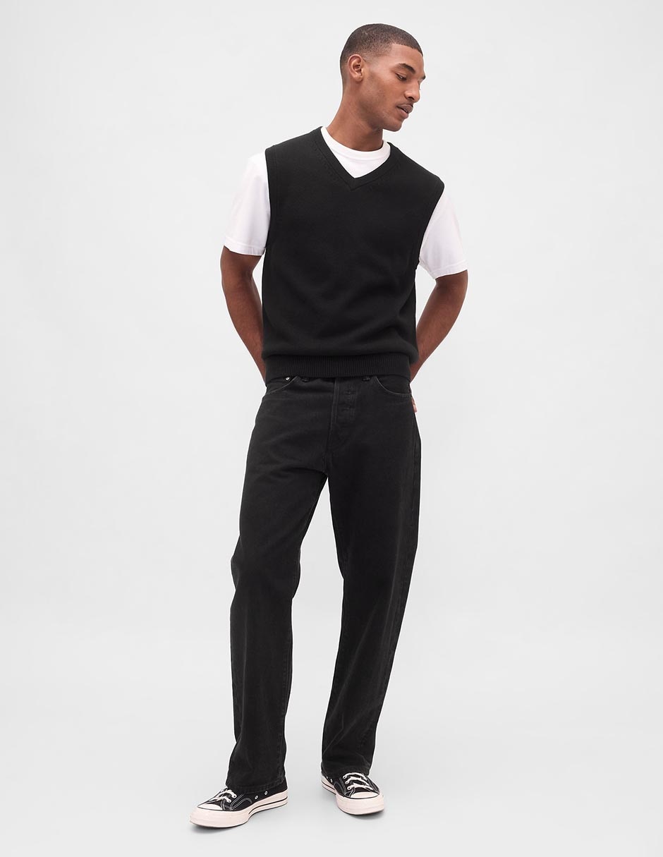 Chaleco tejido para hombre