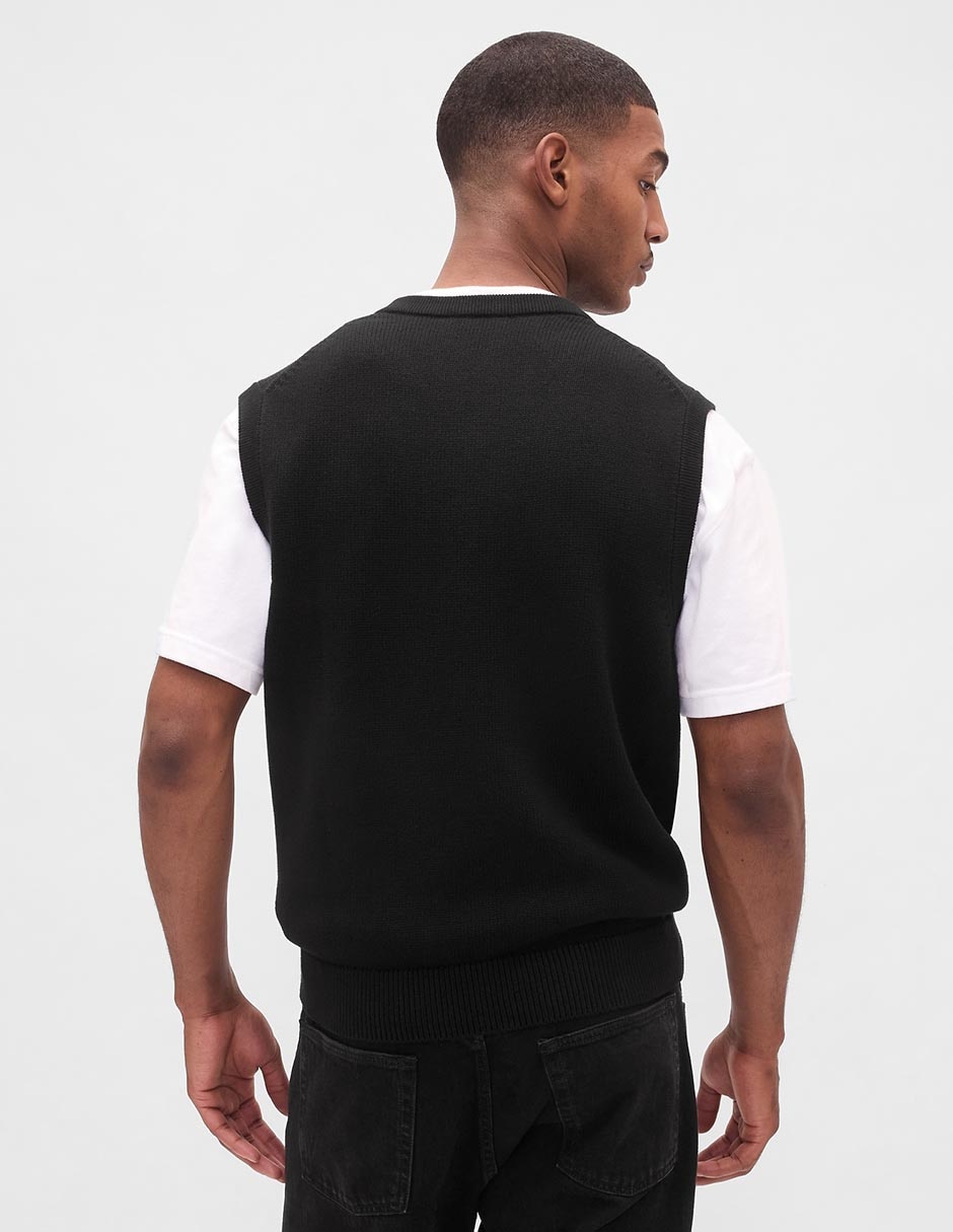 Chaleco tejido para hombre