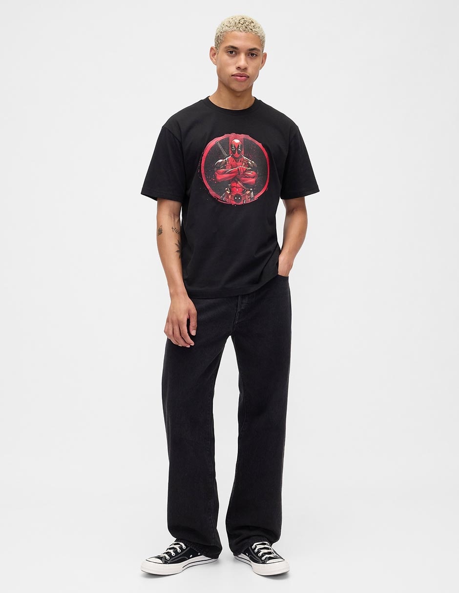 Playera cuello redondo para hombre 2