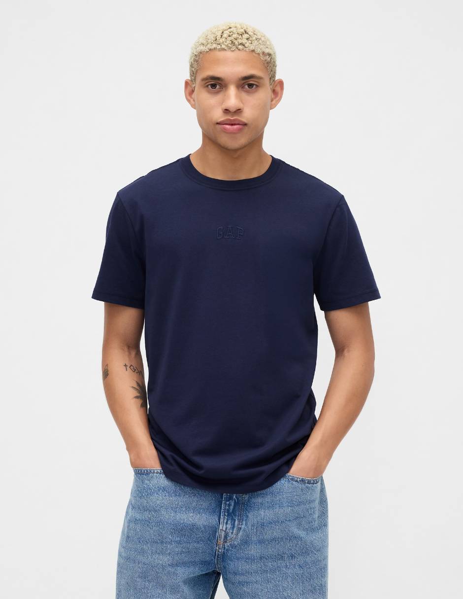 Playera cuello redondo para hombre