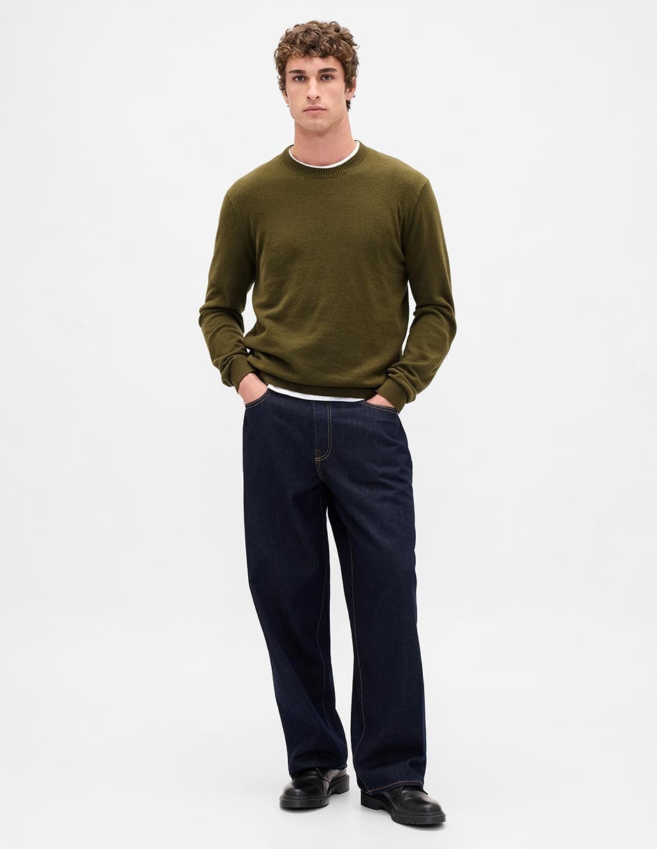 Suéter cuello redondo para hombre 4