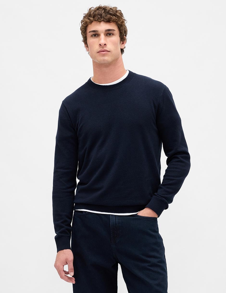 Suéter cuello redondo para hombre Suéter cuello redondo para hombre