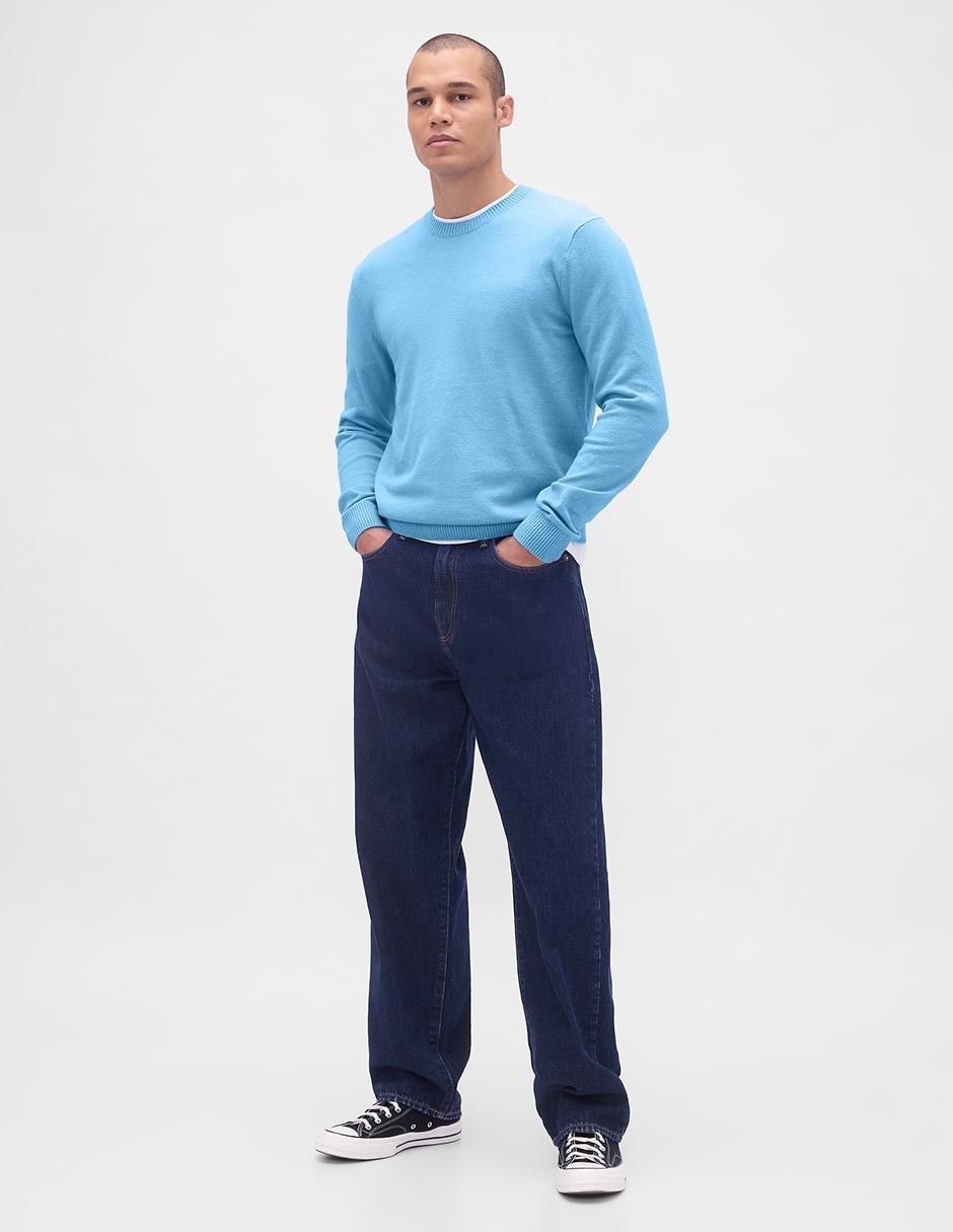 Suéter cuello redondo para hombre
