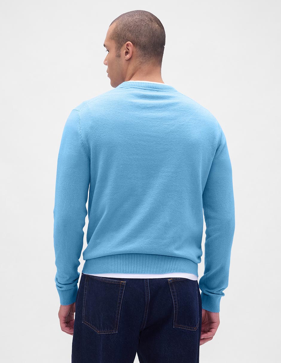 Suéter cuello redondo para hombre