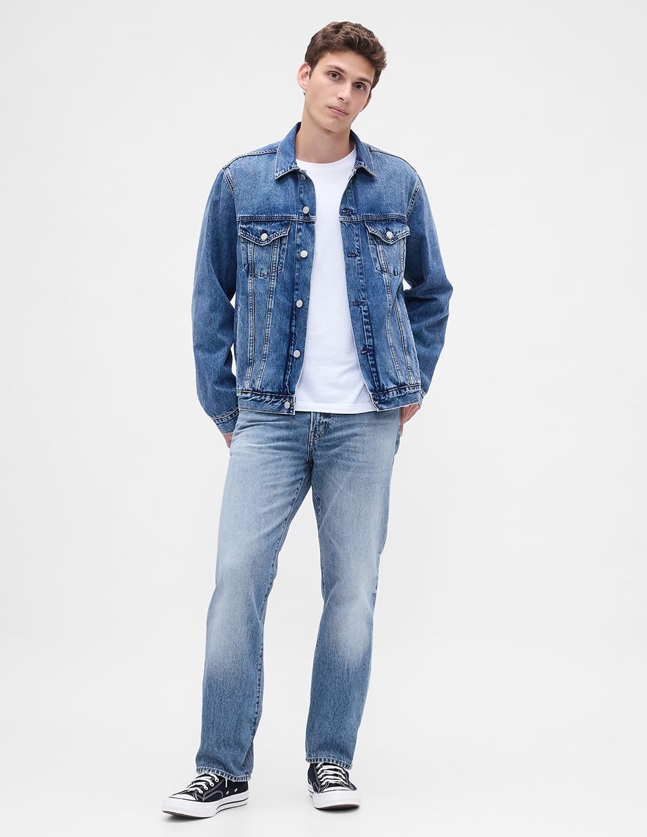 Jeans straight para hombre