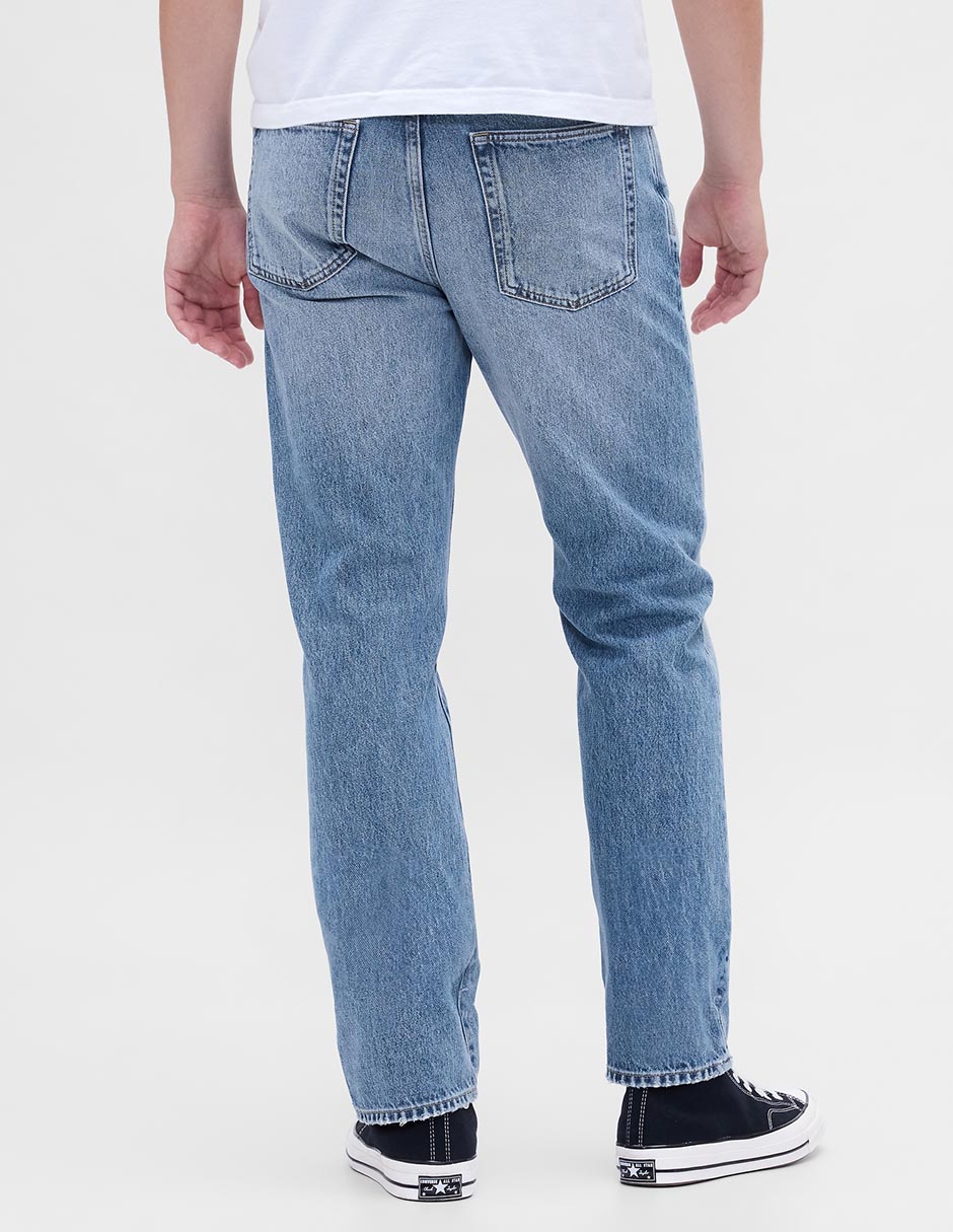 Jeans straight para hombre 4