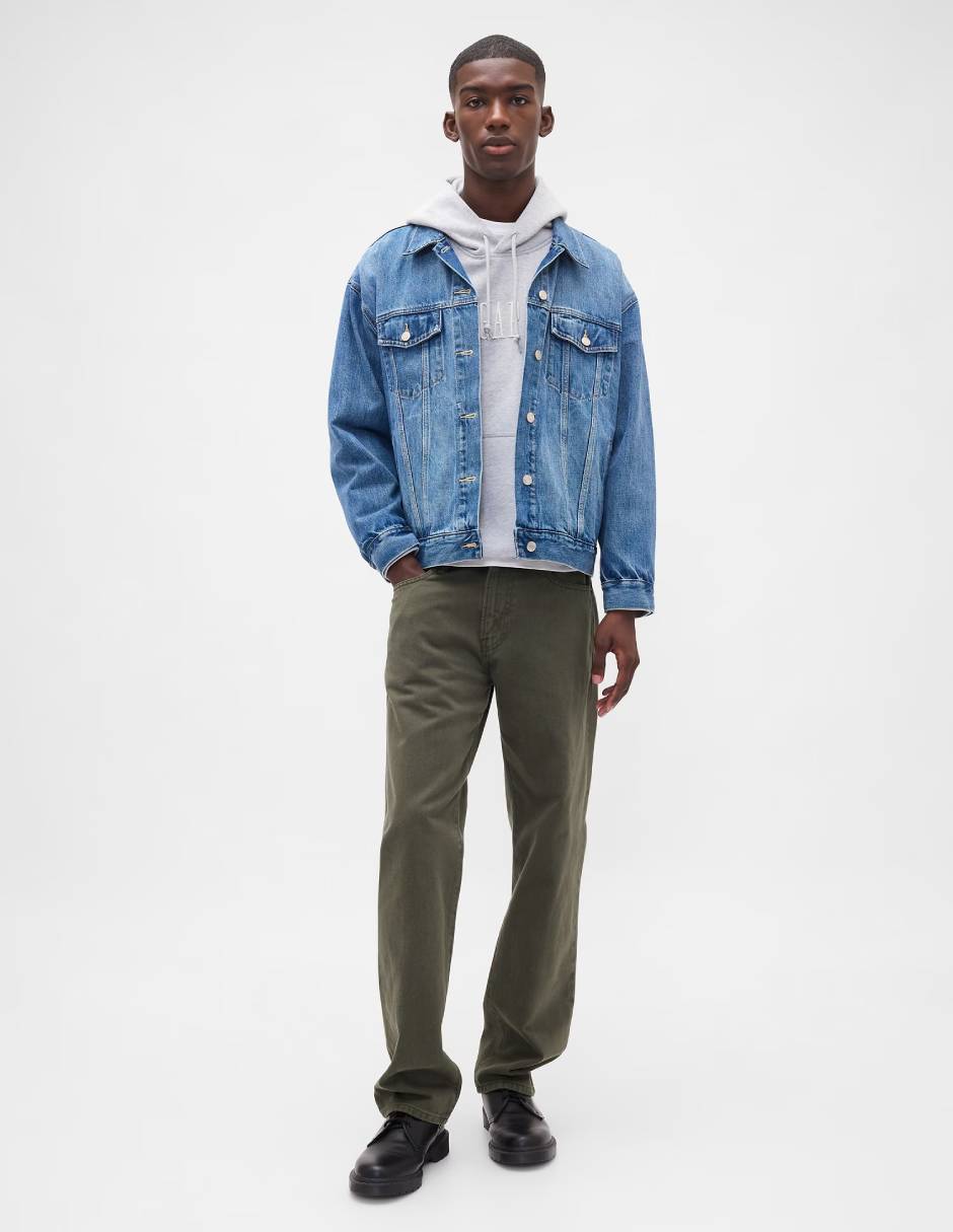 Jeans straight para hombre