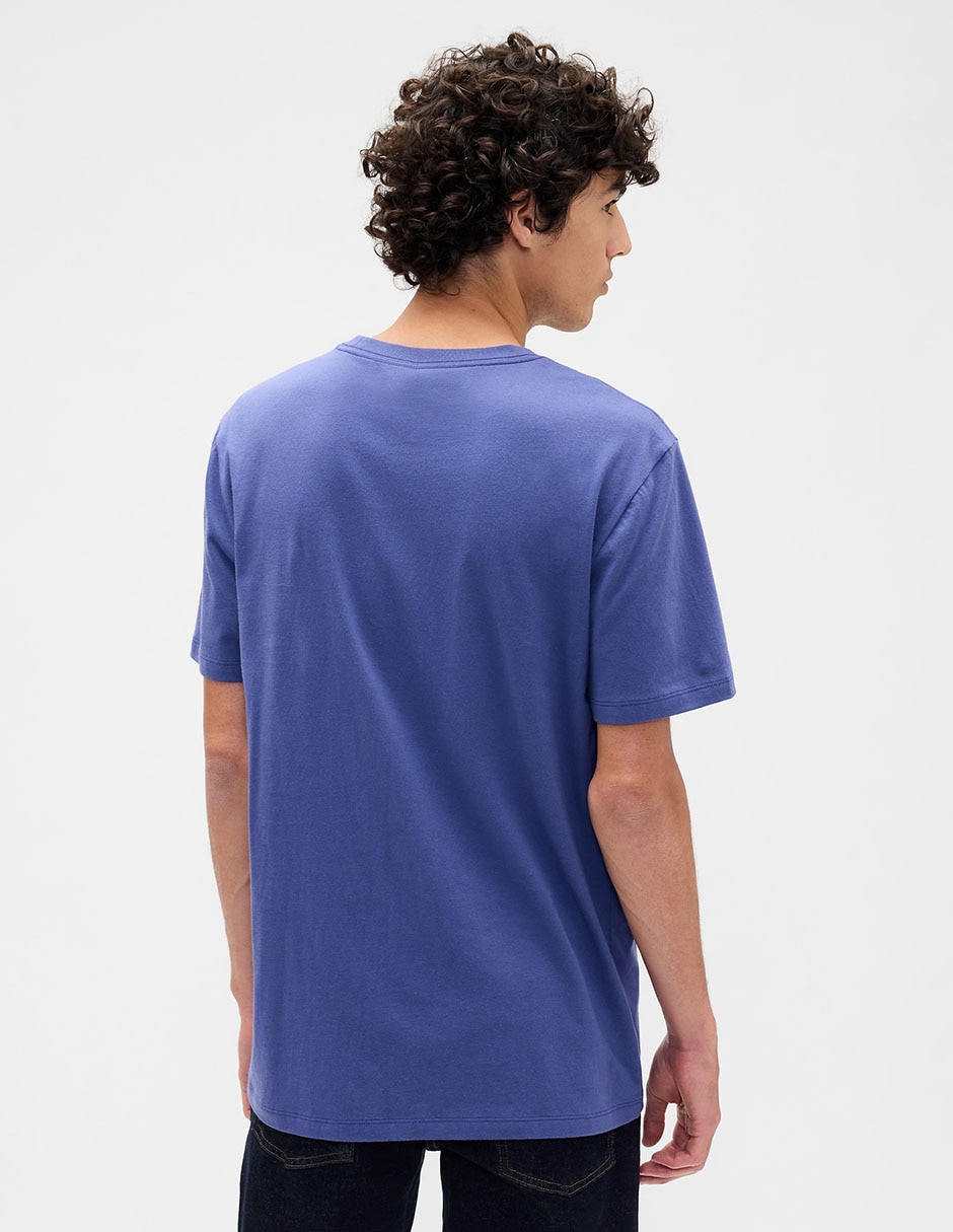 Playera cuello redondo para hombre
