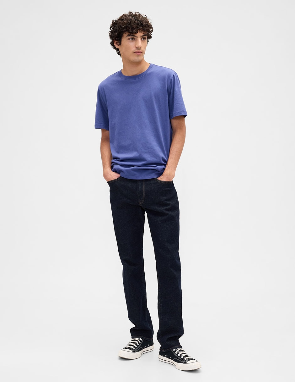 Playera cuello redondo para hombre
