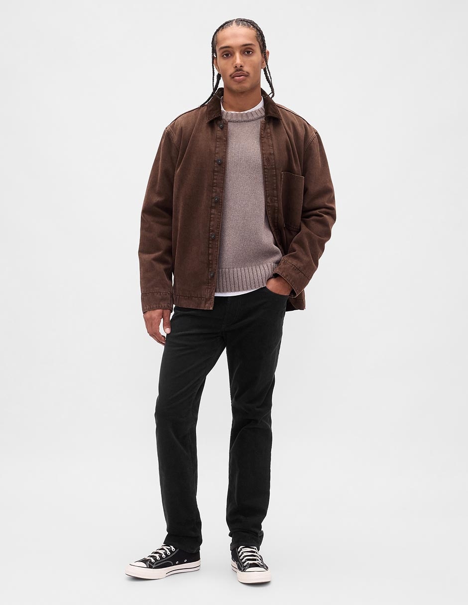 Pantalón cargo recto para hombre