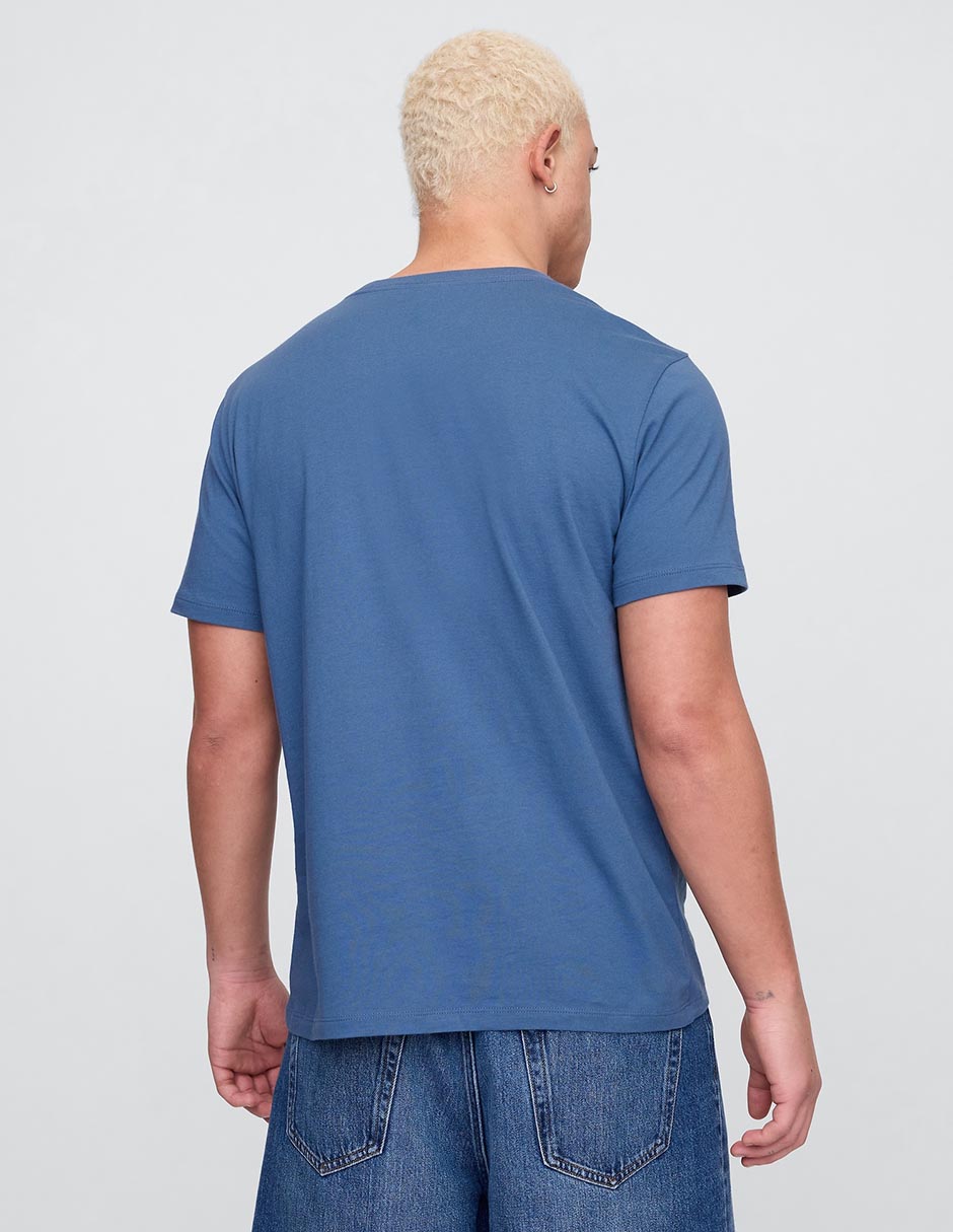 Playera cuello redondo para hombre 2