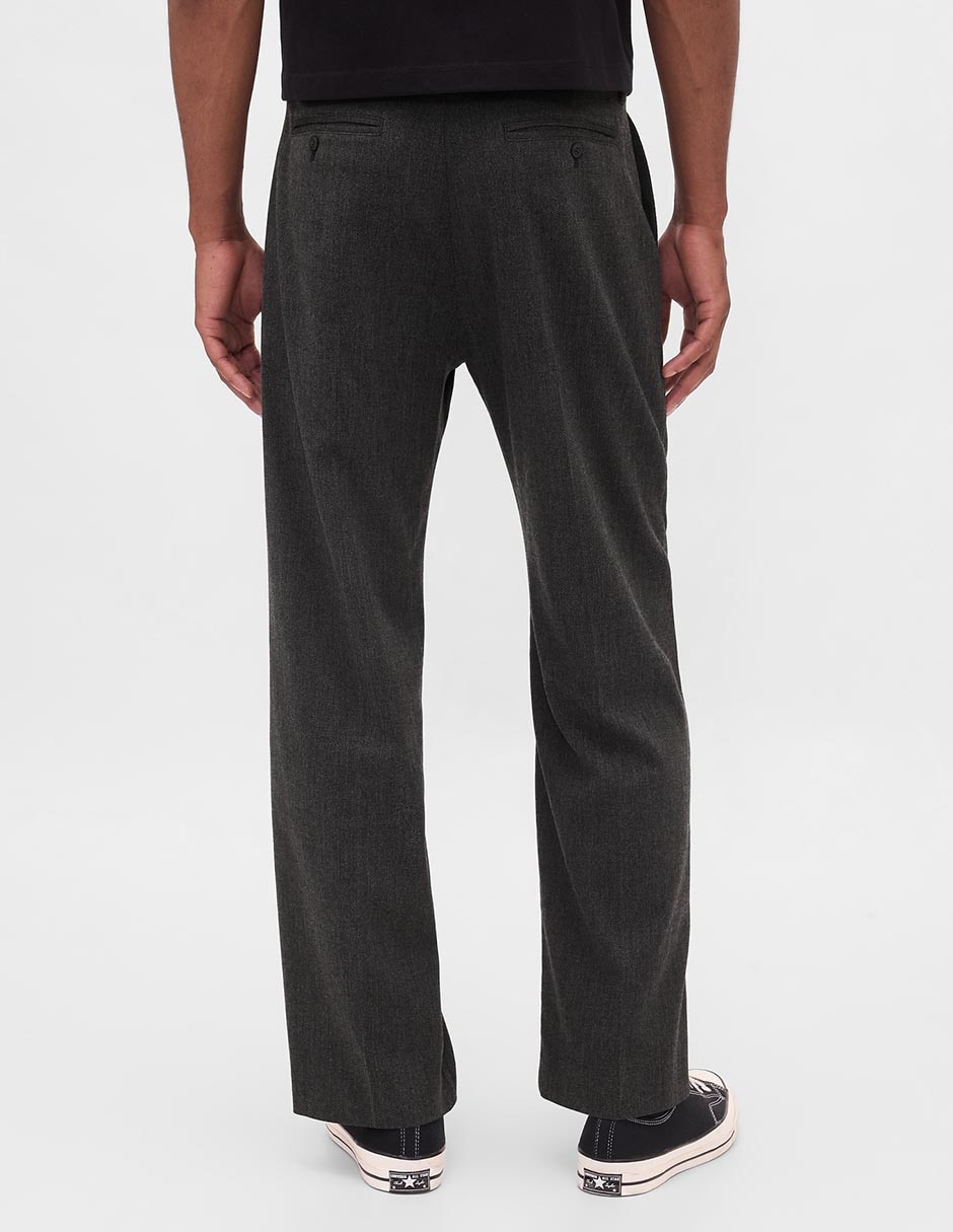 Pantalón cargo straight de lana para hombre 2